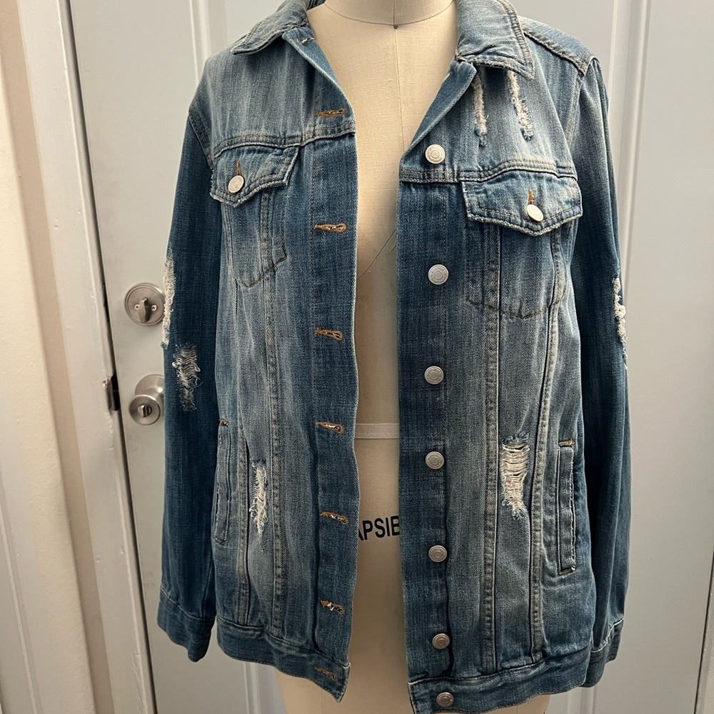 Classic Blue Denim Jean Jacket